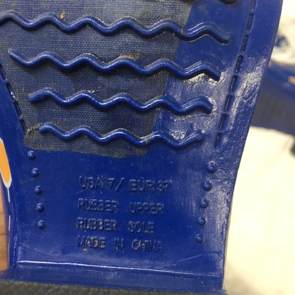 Stadium stompers lined rain boots sz 7 - Picture 7 of 7